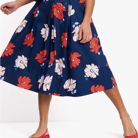 Kate Spade NWT Floral Sleeveless Dress - Picture 2 of 10